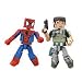 Marvel Vs Capcom 3 Minimates Series 2 Mini Figure 2Pack SpiderMan Vs. Chris Redfield_s-1