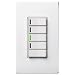 Vizia RF + VRCZ4-1LZ 4-Button Zone Controller (Z-Wave)