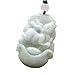 ovalbuy Jadeite Jade Chinese Zodiac Amulet Pendant Various Animals