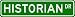 HISTORIAN Street Sign ~ Custom Street Sign - Aluminum