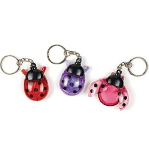 Click to buy Ladybug Lip Gloss Keychain Party Supplies (Colors May Vary)from Amazon!