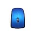 Electronic4sale Distinctive and Convenient Foldable Fold 2.4 Ghz Wireless Arc Optical Mouse/mice with USB Receiver Blue