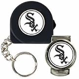 MLB Chicago White Sox 6' Tape Measure, Key Chain & Money Clip Set