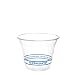 Eco-Product EP-CR9 BlueStripe Recycled PET Cold Cup, 9oz Capacity (20 Packs of 50)