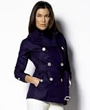 Lauren Ralph Lauren - Lauren by Ralph Lauren Petite Nautical Faille Short Trench