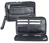 Scully Leather Man Bag Black