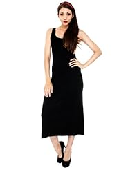 Material: Lightweight Cotton 
Dress Length: Ankle Length  Maxi-Dress  
Shoulder: Tank  
Size Category: Adult 
