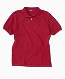Polo Ralph Lauren Boys Short Sleeve Weathered Mesh Polo