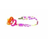 Iota Pacifier Clip, Girl Power