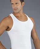 Jockey Big & Tall Ribbed A-Shirt, 2 Pack