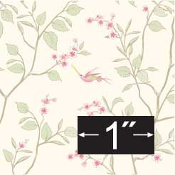 Cherry Blossom Dollhouse Wallpaper