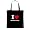 www.bassklarinette.com - Baumwolltasche Tasche - I love Bassklarinette