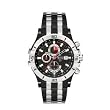 Bulova #98B117 Men's Two Tone Black IP Marine Star Chronograph Watch