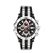 Bulova #98B117 Men's Two Tone Black IP Marine Star Chronograph Watch