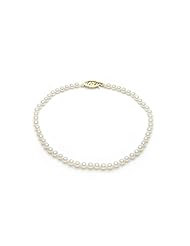 Akoya Pearl Bracelet with 14k Clasp, 3-3.5mm AA+