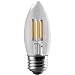 Eiko - LED Filament Bulb B11 320 Degree 5 Watt Dimmable 2700K - LED5WB11E26/FIL/827K-DIM-G6 - 09311