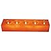 Apparel : Ionic Crystal Hand-Carved Himalayan Salt 5-Candle Candleholder