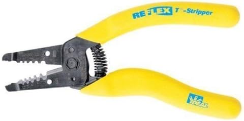 Ideal 45-418 Reflex Premium T-8 T-stripper Wire Stripper, 8 to 16 AWG Stranded