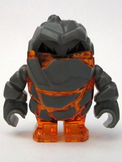 Rock Monster FIROX (Trans-orange) Power Miners Minifigure