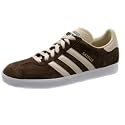 Adidas Gazelle II Schuhe Sneakers Leder brau-beige-weiss