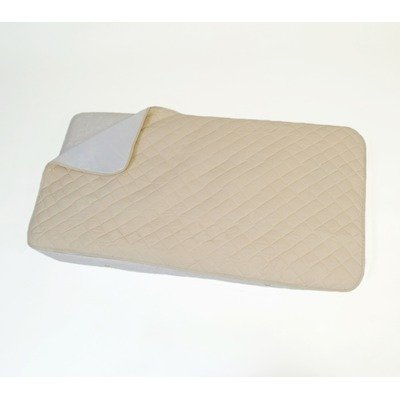J.Lamb & Friends Natural Cotton Top Waterproof Flat Crib Pad, Ecru J.Lamb & Friends Natural Cotton Top Waterproof Flat Crib Pad, Ecru
