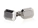 Classic Engravable Silver Cufflinks for Wedding Parties with Presentation Box