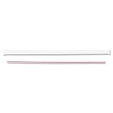 Boardwalk 2851S White with Red Stripes Wrapped Jumbo Straw, 7.75 Length (Case of 12000)