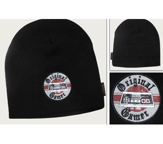 Nintendo Video Game Skull Beanie Cap - Black 