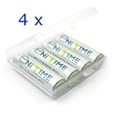 Produkt-Bild: 16er-Pack Yuasa eNiTIME Akkus AA / Mignon 2100 mAh inklusive Akkuboxen