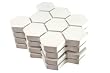 Culinarium - Concrete Hexagon Coaster - white