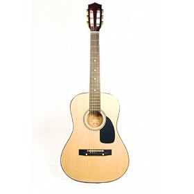 Barcelona 36" 3/4 Size Scale Steel String Guitar-Natural