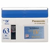 Cheap Panasonic 63 / 42 Minute Master Quality Mini-DV Digital Tape.