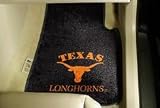 Texas Longhorns universal fit Car Mats 2 Piece Carpet 2 Pc Car Floor Mat (Rug)