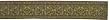 Laser Printed Split Bamboo Gourds 12"x72" Veranda Runner