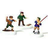 Department 56 Christmas In The City A Game Of Stickball Set of 3