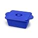 Heathrow Scientific HD28724B Arctic Blue Polyurethane True North Cool Container Pan with Ergonomic Handle, 4 liters Capacity