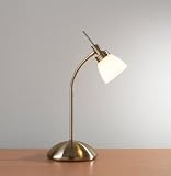 Desk Lamp in Antique Brass