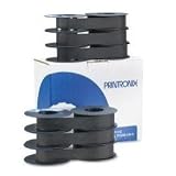 Printronix P300/600; OCR - Black 107675-005 Ribbon New 6 Pack
