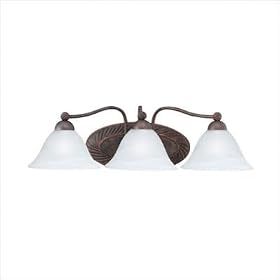 Cambridge Strip Light in Colonial Bronze