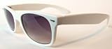 Kitchen & Housewares : White Retro Wayfarer Sunglasses