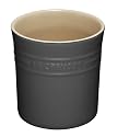 Le Creuset Stoneware Utensil Jar, Large, Granite