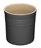 Le Creuset Stoneware Utensil Jar, Large, Granite