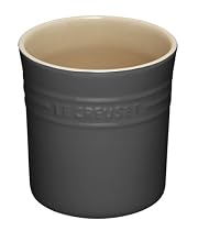 Le Creuset Stoneware Utensil Jar, Large, Granite