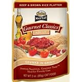 Nutro Gourmet Classics Cat Food Beef 3oz Pouch by NUTRO MAX