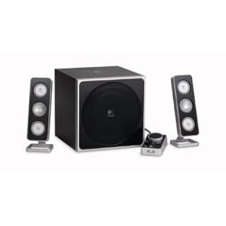 Logitech Z-4e 2.1 PC-Lautsprechersystem 40 Watt RMS schwarz