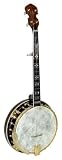 Gold Tone TB-250 Traveler Deluxe Banjo (Five String, Vintage Brown)