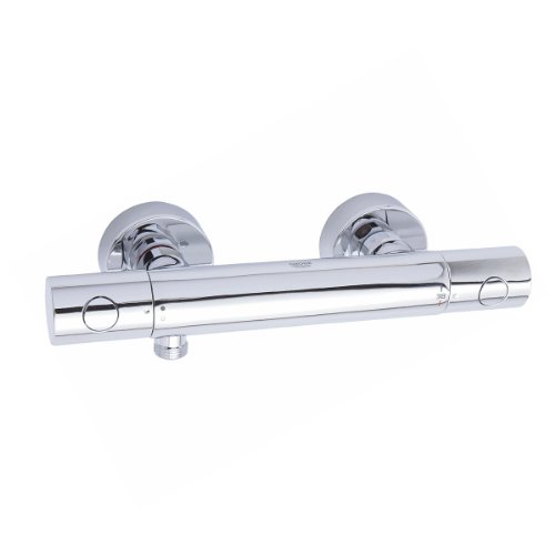Grohe 34065 Grohtherm 1000 Cosmopolitan Thermostat-Brausebatterie chrom, DN 15