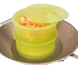 SiliconeZone Pagoda Food Steamer