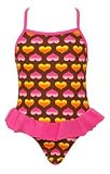 Surf Love Girls One Piece Swimsuit - Plus Size Swimwear Plus Size Swimsuits