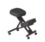 Office Star Ergonomically Designed Mahogany Finished Wood Knee Chair with Casters